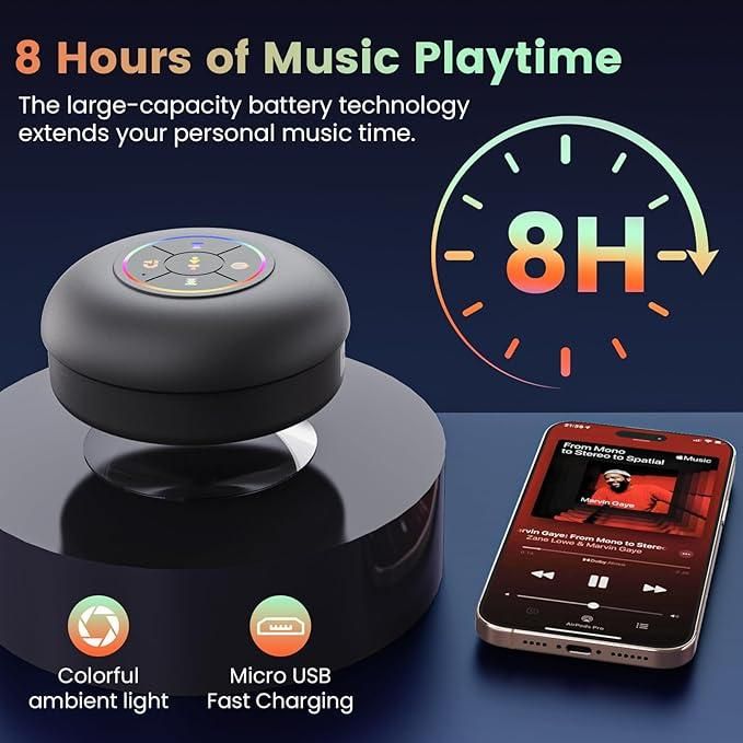 AquaTune Waterproof Bluetooth Speaker